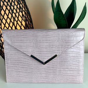 Soft Pink/ lavander Clutch